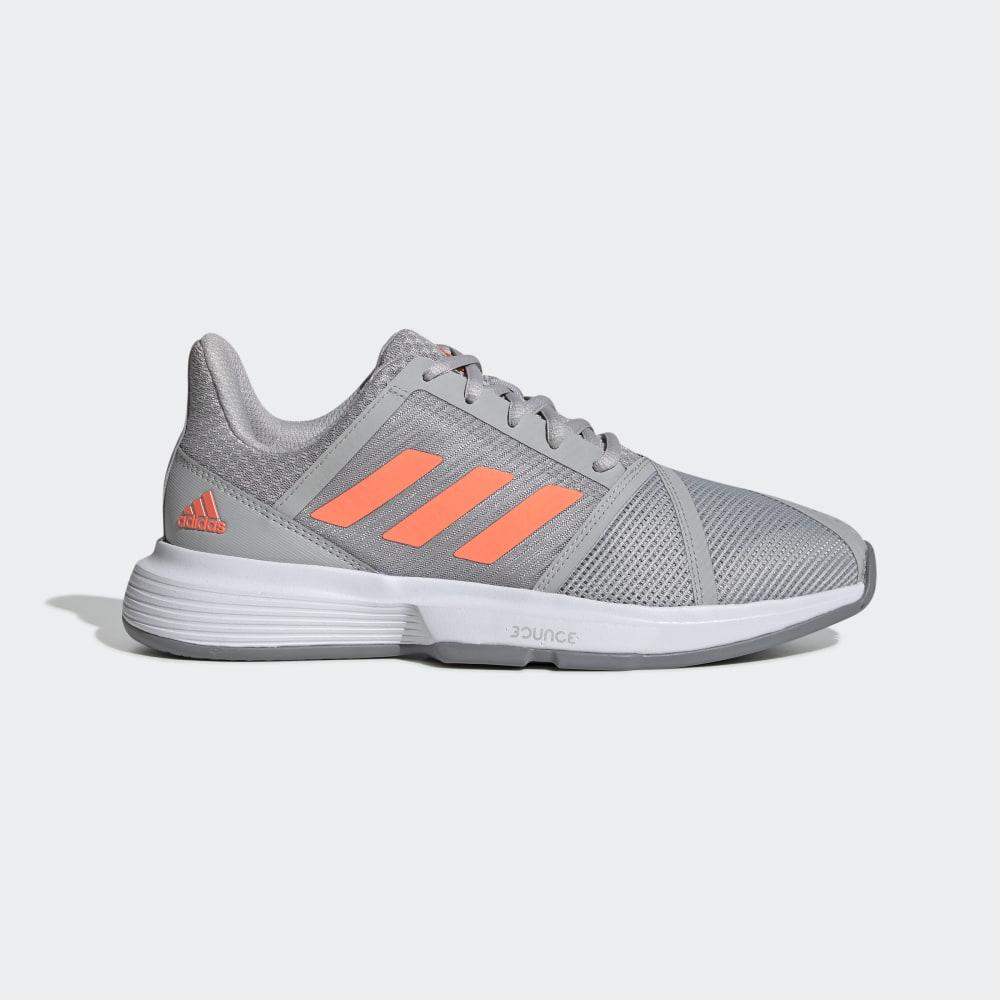 Pantofi Tenis Adidas CourtJam Bounce Dama Romania - Gri/Corai EG1138